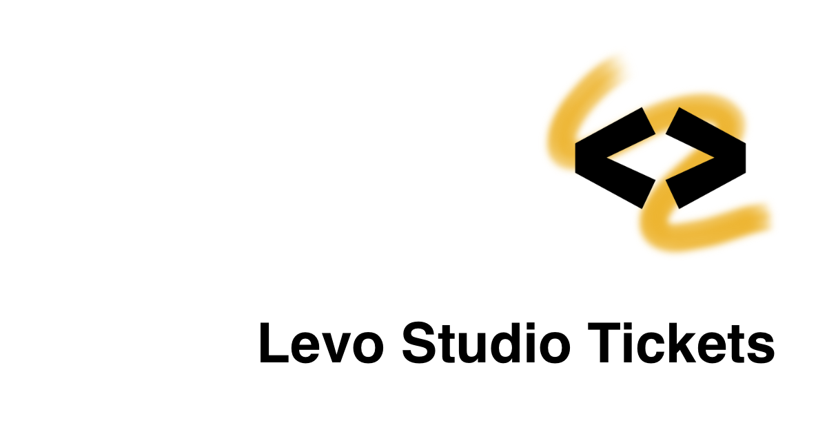 Levo Studio Tickets preview